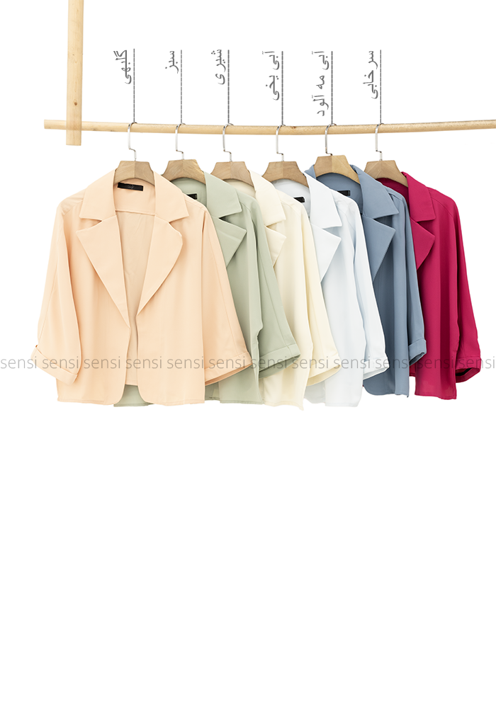کت ژاکلین آستین کوتاه کد1005970